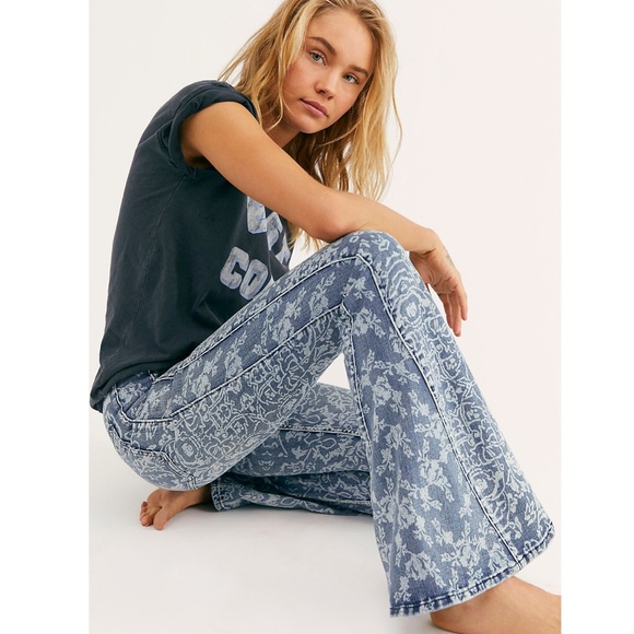 NWT Free People Dream Lover Flares - Picture 5 of 16